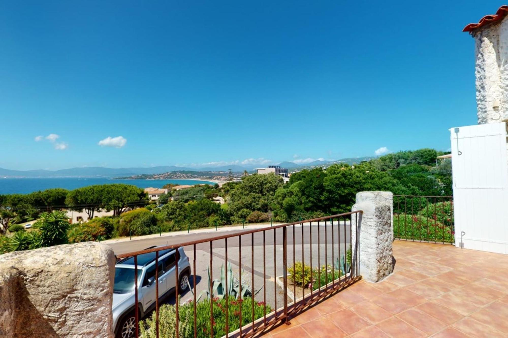 Haut De Villa Vue Mer 3 Pieces Climatise & Wifi 4 A 6 Personnes Pietrosella المظهر الخارجي الصورة